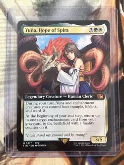 Yuna, Hope of Spira (Borderless) #0517 MTG Final Fantasy Regular English - NM/M - Image 3