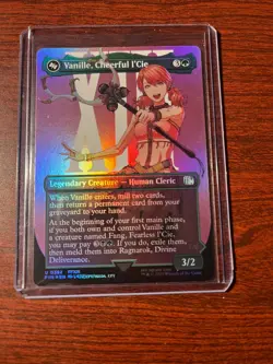 MTG Final Fantasy, Vanille, Cheerful I'Cie / Ragnarok - Borderless Foil - Image 1