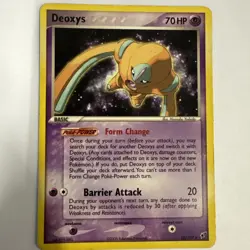 ✬ DEOXYS 2005 Pokemon Card 18/107 Non-Holo - Image 3