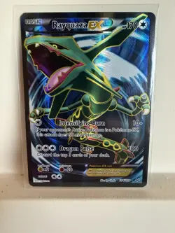 Pokemon TCG Rayquaza EX Full Art Ultra Rare Card Roaring Skies 104/108 - Image 1