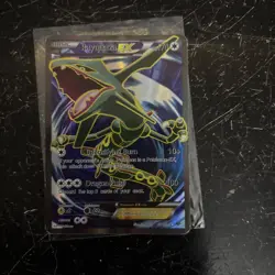 Pokemon TCG Rayquaza EX Full Art Ultra Rare Roaring Skies 2015 Card 104/108 - Image 1