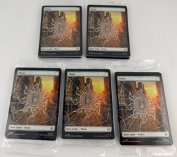 MTG Marvel's Spider-Man FOIL land Bundle - 25x full art 50x basic - Image 3
