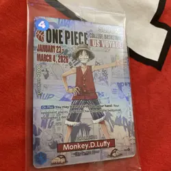 One Piece Monkey D Luffy US Voyage 1/27/26 Rutgers NJ College Basketball Card - Image 5