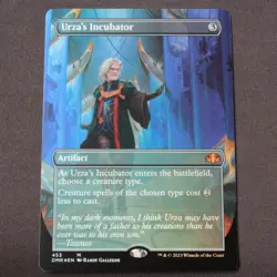 Urza's Incubator (Borderless) FOIL MTG Dominaria Remastered Mythic 453 NM - Image 1