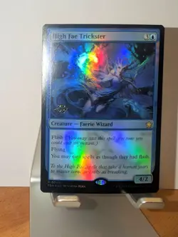 High Fae Trickster Foundations Prerelease Foil MTG NM - Image 1