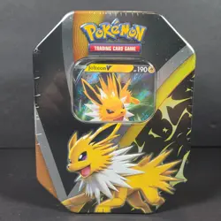 Pokemon Trading Card Game: Eevee Evolutions Jolteon Tin Booster Pack New Sealed - Image 1
