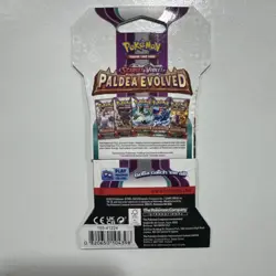 Set of 3 Scarlet & Violet Paldea Evolved Sleeve Booster Packs - 30 Cards Total - Image 4