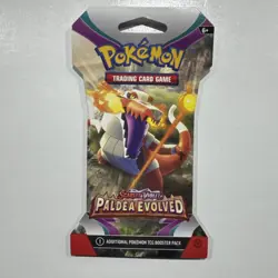 Set of 3 Scarlet & Violet Paldea Evolved Sleeve Booster Packs - 30 Cards Total - Image 5