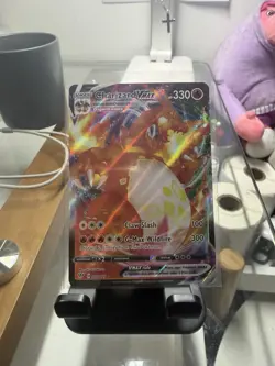 Pokemon TCG Charizard VMAX Holo Ultra Rare Card Shining Fates - Image 2