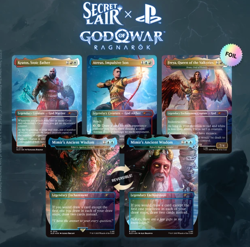 ✅ Secret Lair x God of War Norse | FOIL | Playstation Drop | Ready to Ship - Image 1