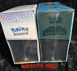Pokemon TCG Prismatic Evolution + Twilight Masquerade ETB Bundle Factory Sealed - Image 4