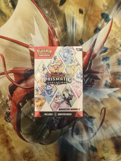 Pokemon TCG Scarlet & Violet Prismatic Evolutions Booster Bundle Factory Sealed - Image 1