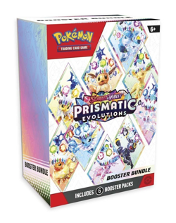 Pokemon TCG: Prismatic Evolutions Booster Bundle SV 8.5 | 6 Packs FACTORY SEALED - Image 1