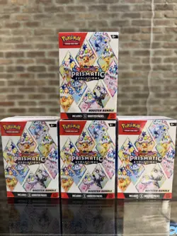 Pokemon TCG: S&V Prismatic Evolutions Factory Sealed Booster Bundle Box New - Image 1