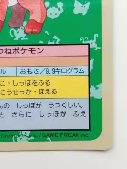 Topsun Blue Back Vulpix Japanese Pokemon card Nintendo Pokemon Rare No. 037 F/S - Image 4