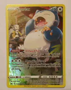 Snorlax #TG10/TG30 Pokemon TCG SW&SH:11 Lost Origins 2022 Trainer Gallery Holo - Image 1
