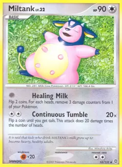 Miltank 55/132 Secret Wonders Pokemon Card LP - Image 1