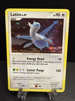 Pokemon Latios 4/17 Pop Series 7 Promo Holo Rare - Image 2