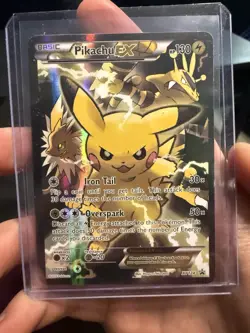 Pokemon TCG Pikachu EX XY124 Promo MP - Image 1