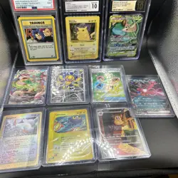 Pokemon Collection Slabs PSA CGC + Singles Great Value - Image 1