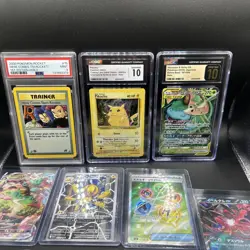 Pokemon Collection Slabs PSA CGC + Singles Great Value - Image 4