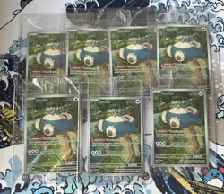 Snorlax SVP051 - Pokemon TCG - SV 151 ETB Black Star Promo - Sealed X1 per order - Image 1
