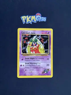 Pokemon TCG Sabrina's Jynx Gym Heroes 59/132 Regular LP. - Image 1