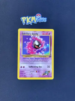 Pokemon TCG Gastly Gym Challenge 97/132 Regular LP. - Image 1