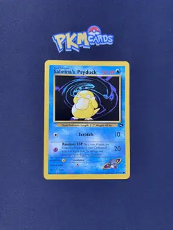 Pokemon TCG Sabrina's Psyduck Gym Challenge 99/132 Regular LP. - Image 1