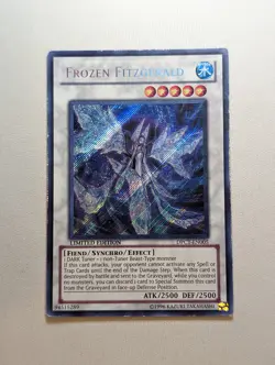 Yugioh Frozen Fitzgerald DPCT-EN005 Secret Rare - LP - Image 1