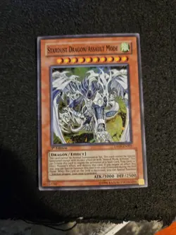 Stardust Dragon/Assault Mode DP09-EN001 1st Edition - YuGiOh - Image 1