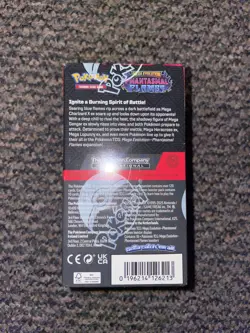 Pokemon TCG Mega Evolution Phantasmal Flames Half Booster Box (18 Packs) Sealed - Image 1