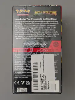 Pokemon TCG Mega Evolution Half Booster Box (18 Packs) Sealed - Image 4