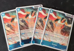 4x NM Kuzan 043 OP12-043 English R Legacy Master One Piece Card Game - Image 1