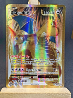 Pokemon TCG Dragonite EX Full Art Ultra Rare Card 106/108 Evolutions LP see pics - Image 1