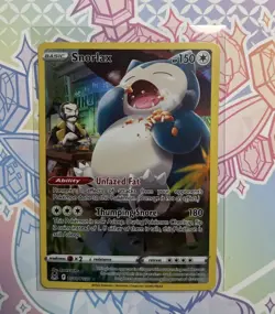Snorlax - TG10/TG30 - Pokemon Lost Origins Trainer Gallery Holo Rare Card NM - Image 1
