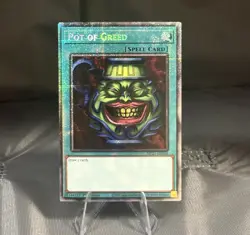 Yugioh! Pot of Greed - MP25-EN050 - Starlight Rare - 1st Edition - Image 1