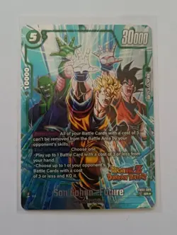 DBS Dragon Ball Fusion World FB02-089 Son Gohan Future Dokkan Battle SR ALT Card - Image 1