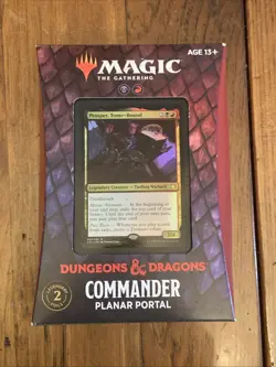 Magic the Gathering Dungeons & Dragons Planar Portal Commander Deck Sealed - Image 1