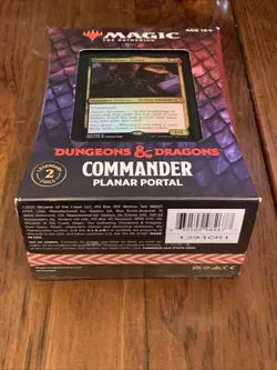 Magic the Gathering Dungeons & Dragons Planar Portal Commander Deck Sealed - Image 2
