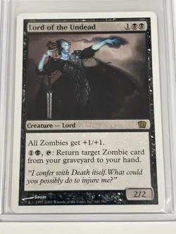 MTG Lord of the Undead - 8th Edition Regular Rare - Image 1