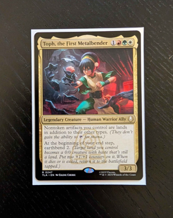 TOPH, THE FIRST METALBENDER Rare Avatar: The Last Airbender Near Mint MTG - Image 1