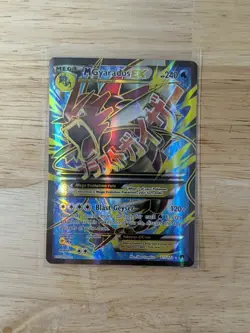 2016 Pokemon XY Breakpoint PSA 6 Mega M Shiny Gyarados EX FULL ART Holo #115 - Image 1