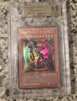 Dark Magician Of Chaos 1st Edition BGS 9.5 IOC-065 Yu-Gi-Oh - Image 1