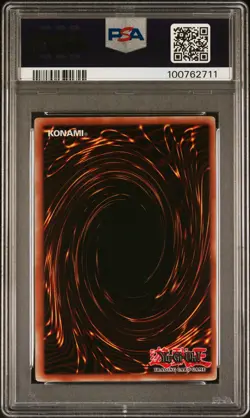 2007 YU-GI-OH! STON-STRIKE OF NEOS #EN005 NEO-SPACIAN GRAND MOLE PSA 9 - Image 2