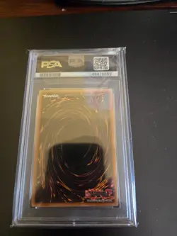 Yugioh Invasion of Chaos Black Luster Soldier PSA 10 1st Edition - Image 2