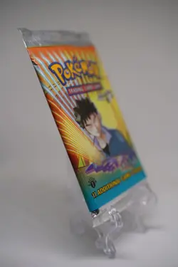 21.10g Pokemon TCG Gym Heroes 1st Edition Booster Pack Brock WOTC 1999 SEALED - Image 5