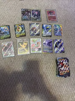 Pokemon TCG Mixed Card Lot of 43 Full Arts, Illustration Rares & More Pack Fresh - Image 1