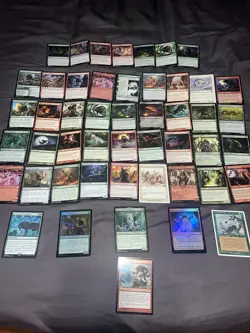 MTG Werewolf/ WOLF Themed Magic The Gathering Card Lot+ BONUSES! - Image 2