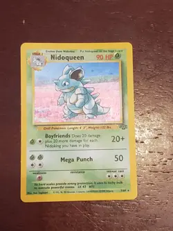 Pokemon TCG Nidoqueen 07/64 Jungle Holo (Excellent/Lightly Played) - Image 1